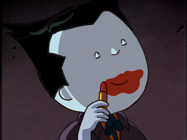 Caillou Joker composition